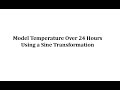 Temperature Modeling with Sinusoidal Functions