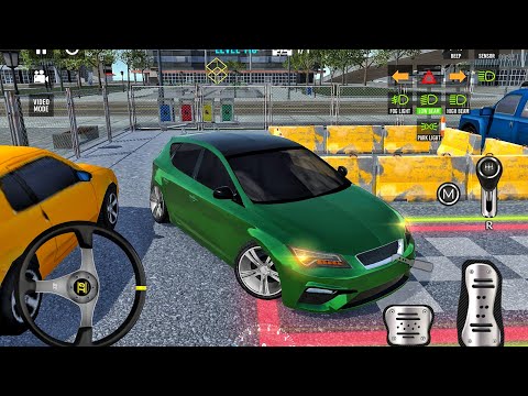 Car Parking 2025 - New Green Hatchback Car Mobile Parking Simulator 3D - Car Game Android Gameplay