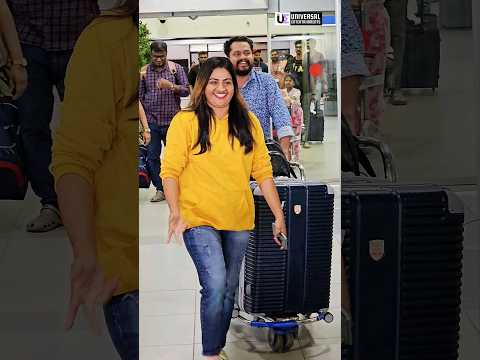 ബിഗ്ഗ്‌ബോസ് താരം അപ്സര തിരുവനന്തപുരം എയർപോട്ടിൽ എത്തിയപ്പോൾ #apsara #biggboss #akhilmarar #alby