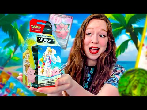 ON PART EN VACANCES AVEC LILIE ! 🌞 OUVERTURE COFFRET POKÉMON COLLECTION TOURNOI PREMIUM !