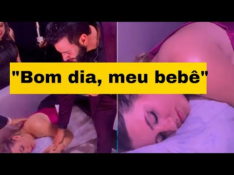 Convidada dorme e Gusttavo Lima solta a voz para acordar 😂