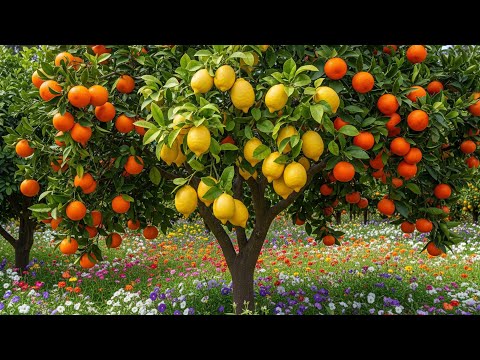 Limun, narandža i mandarina na jednom stablu? Pogledajte kako!