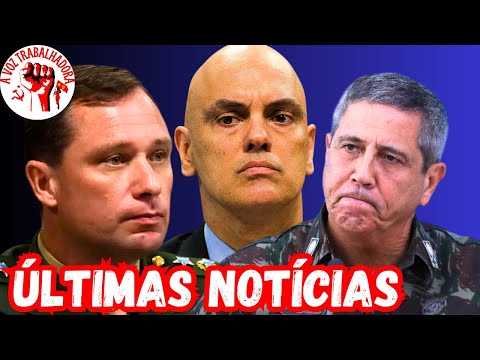 ACAREAÇÃO: MAURO CID E BRAGA NETTO FRENTE A FRENTE COM ALEXANDRE MORAES NO STF