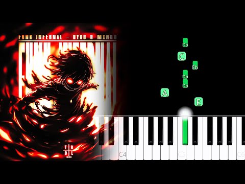 FUNK INFERNAL (DYGO & Mxng0) ▶ Piano Tutorial