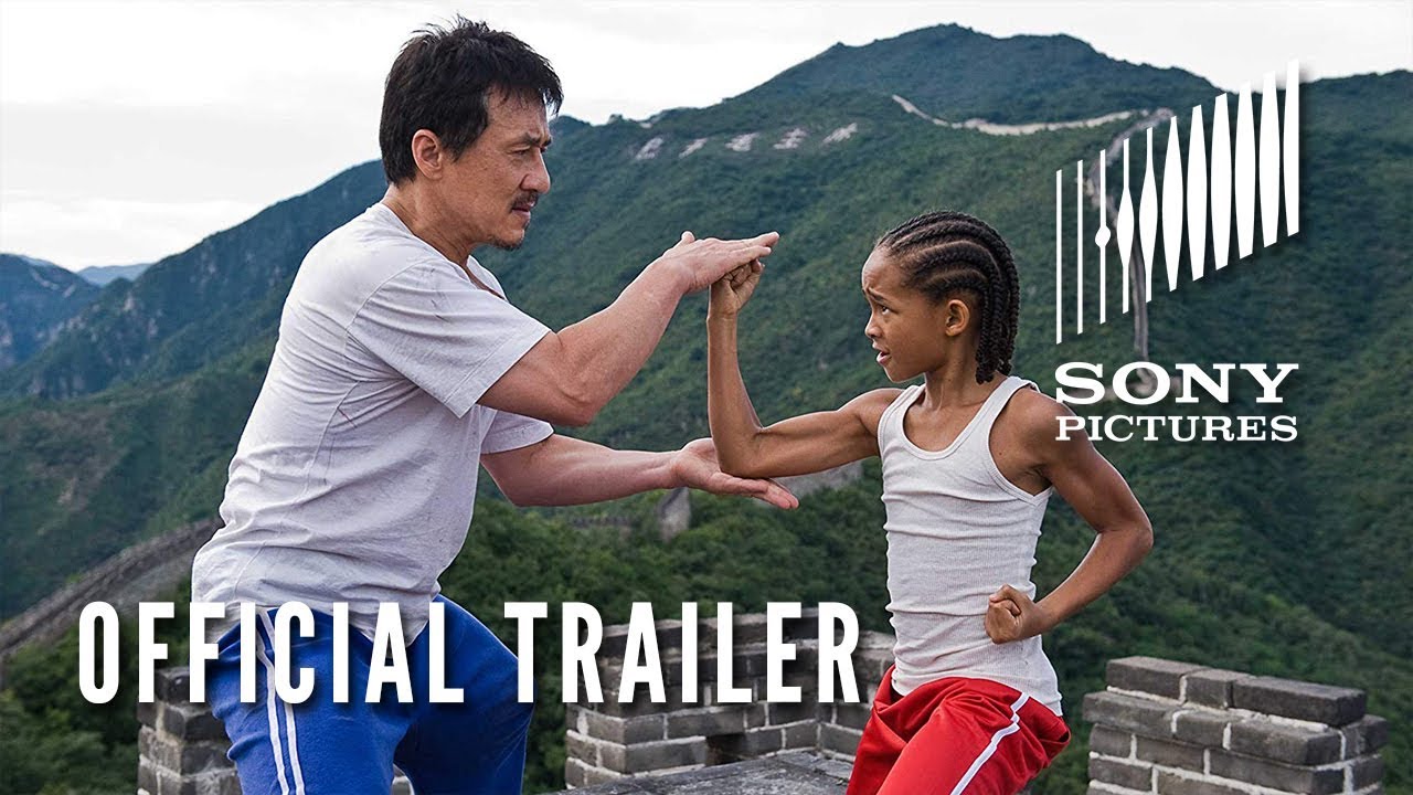 Karate Kid miniatura do trailer