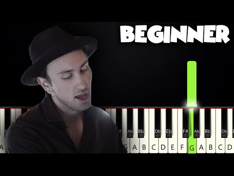 Love Is Gone - Slander | BEGINNER PIANO TUTORIAL + SHEET MUSIC by Betacustic