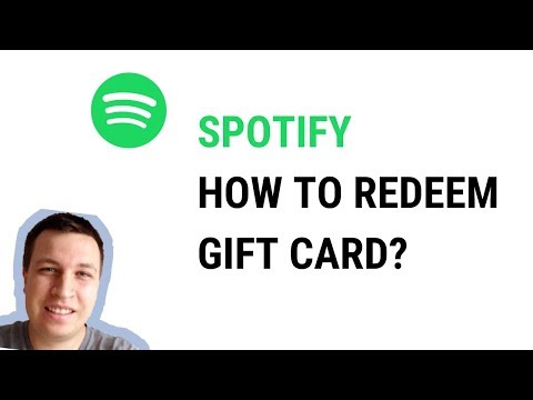 redeem spotify gift card