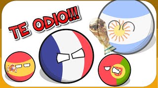 FRANCIA NO PUEDE OLVIDAR  A ARGENTINA!!! #countryballs  #humor