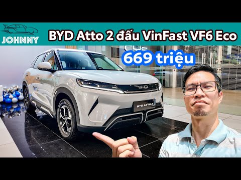 Khám phá BYD Atto 2 giá 669 triệu cạnh tranh VinFast VF6 Eco