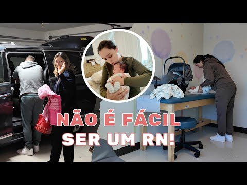 CONSULTA NO PEDIATRA, VOVÓ FOI EMBORA E COMEÇARAM OS DESCONFORTOS!