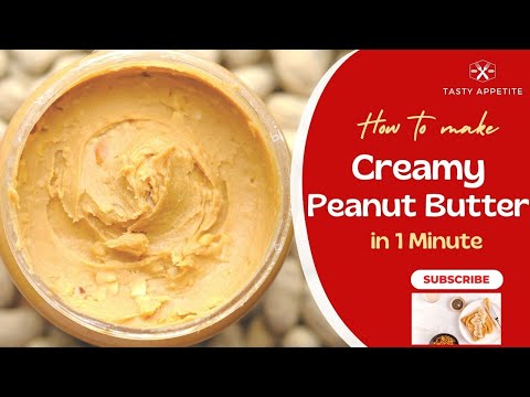 BEST Peanut Butter in Just 1 Minute | Easy and Healthy Recipe | Quick Breakfast For Busy Mornings