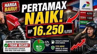 PERTAMAX RESMI NAIK JADI RP16 250! PERTAMINA UNGKAP DAMPAKNYA KE MASYARAKAT