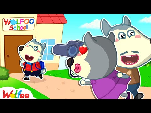 Wolfoo's First Day of School π Wolfoo Family Funny Stories | Wolfoo Channel