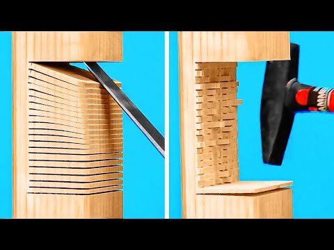 Incríveis truques de marcenaria e técnicas de junção de madeira
