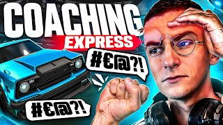 JE PARS EN COACHING EXPRESS MAIS IL TOURNE TRES MAL...