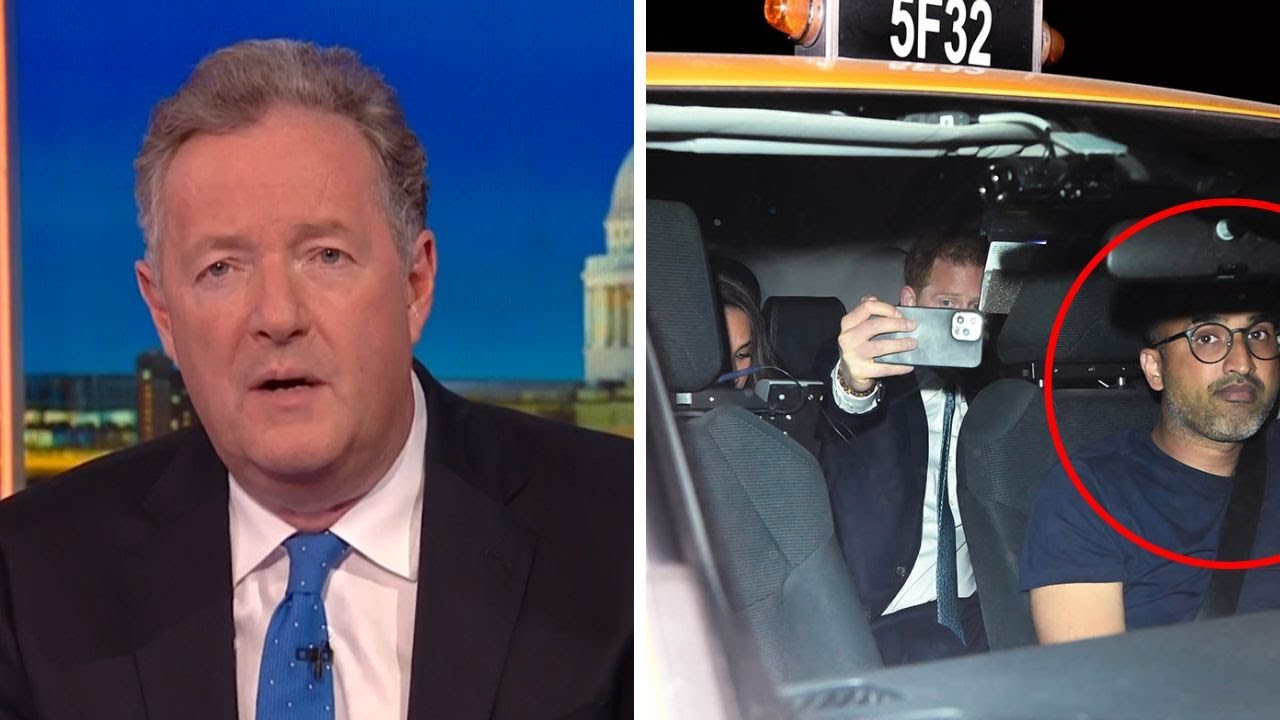 Piers Morgan Interviews Taxi Driver Of Harry and Meghan On Night Of ‘Car Chase’