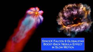 SpaceX Globalstar Nebula in Slow-Motion