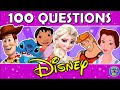 Disney Character Knowledge Test
