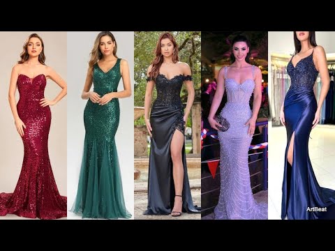 Latest Designer Partywear Dresses Beautiful & Fashionable Prom Dress Designs,Evening Gowns,Maxi