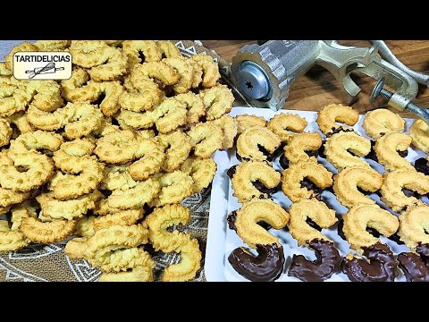 ✅👵 El DULCE de PUEBLO Más Sencillo y Rico, GALLETAS de MÁQUINA EXTREMEÑAS o ESES RECETA de mi ABUELA