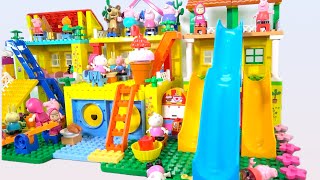 Creating a LEGO House and Waterslide: Full Build