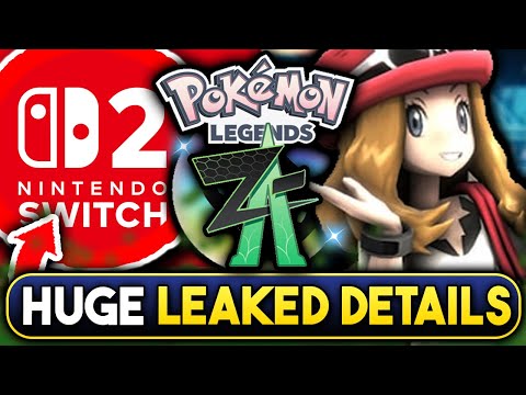 POKEMON NEWS! THE BIGGEST SWITCH 2 LEAK YET! NEW DETAILS & IMAGES! NEW LEGENDS Z-A TRAILER RUMOR!