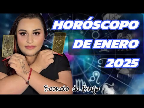 HORÓSCOPOS GENERALES ENERO 2025 | Secreto de Bruja