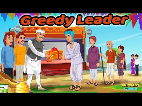 Greedy Leader | Learn English | English Stories | Animated Stories | Moral Stories | Comedy