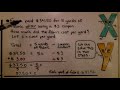 Solving Word Problems with Equations