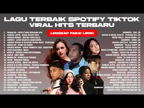 KUMPULAN LAGU TERBAIK SPOTIFY TIKTOK VIRAL HITS TERBARU 2026 - MUSIK TERBAIK INDONESIA