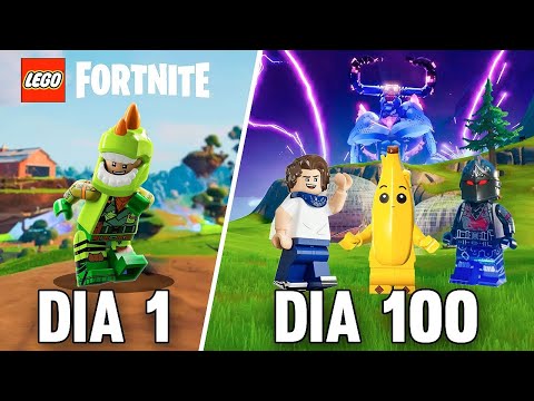 Sobreviví 100 Días en Lego Fortnite #EpicPartner #Ad