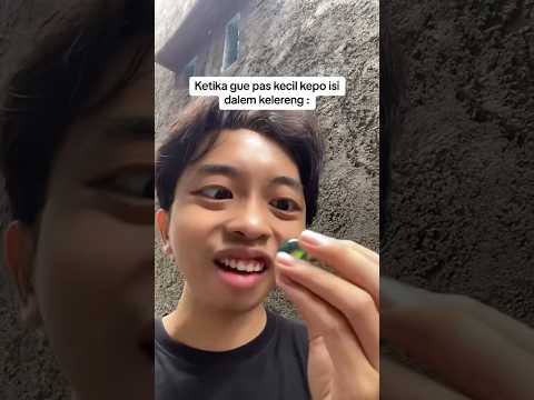 DRAMA Adinsyach, Ketika kepo isi dalem kelereng #shorts