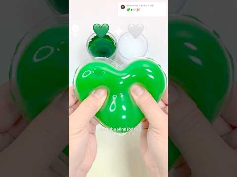 💚+🤍=? 색깔을 맞춰보세요‼ Guess the color💉✨#밍투데이