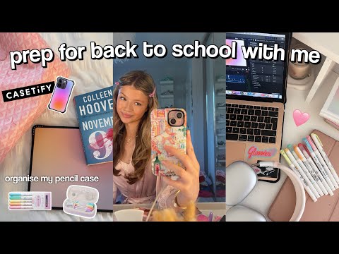 PREP FOR BACK TO SCHOOL W ME *school shopping + casetify haul