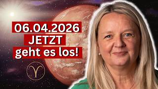 06.04.2026: Diese Woche kippt die Energie – ab jetzt kommst du ins Handeln (Mars im Widder)