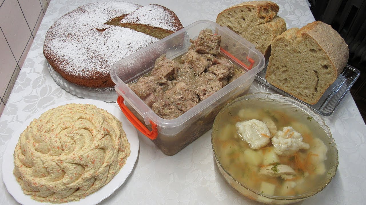 Готовлю на несколько дней - завтрак, обед и ужин все просто и вкусно