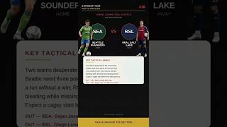 ONE GAME. ONE SHOT. | Seattle vs RSL
