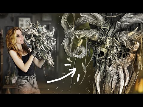 Cómo hice este CRÁNEO de WENDIGO