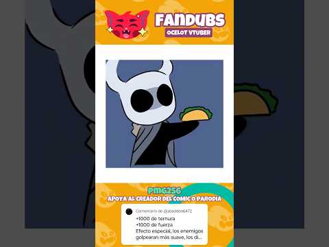 un taco 😸 #humor #fandub #silksong #hollowknight