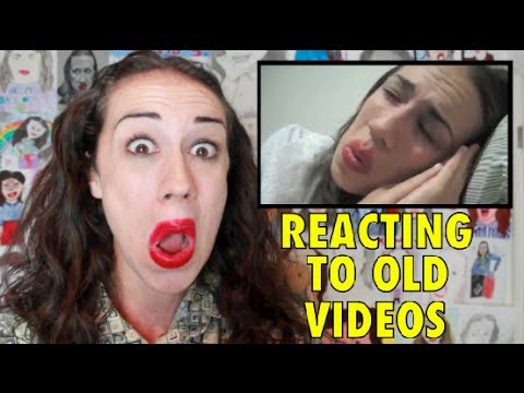 REACTING TO OLD VIDEOS!