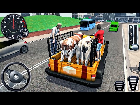 Animal Truck Transport Simulator 3D - Real Zoo Transporter Farm Truck Driving - Android GamePlay