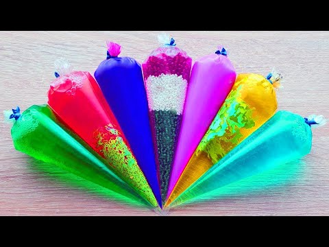 Making Relaxing Slime with Satisfying Piping Bags