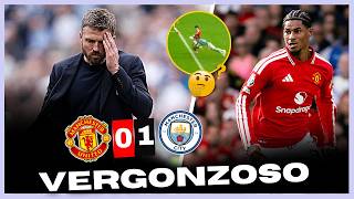 🤡 DERROTA TENIENDO 70' UN HOMBRE DE MÁS Y EN CASA | Manchester United 0 - 1 ManCity | #premierleague