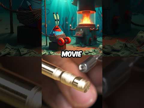 SpongeBob and MrBeast prank Ing, Mr. Krabs #shorts