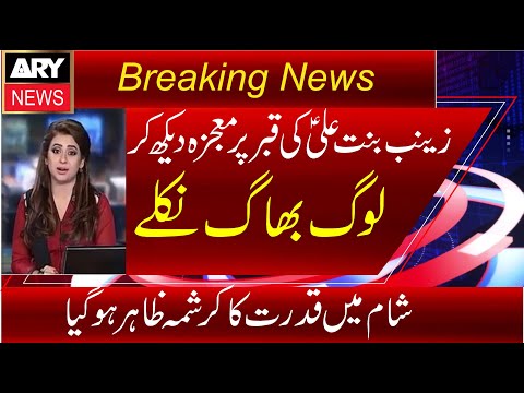 Shaam Main Hazrat Bibi Zanib ki qabar Par Zinda Mojza|Shaam Main Allah ki Qudrat Ka Karishma