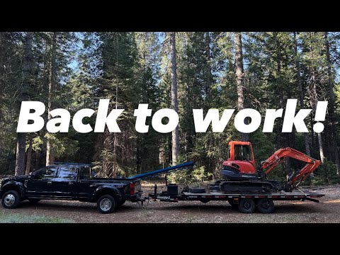Trying out a 7.3 POWERSTROKE! Fun firewood project for a long time Customer!