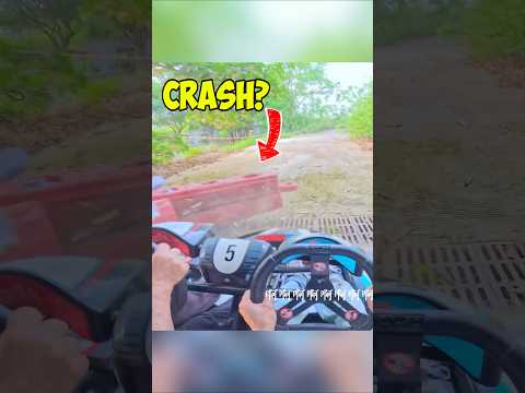 Go kart crash๐ฑโผ๏ธ
