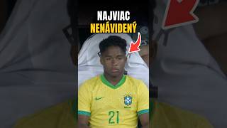 Najviac nenávidený? 🤔 #fortuna #futbal #endrick #endrickrealmadrid