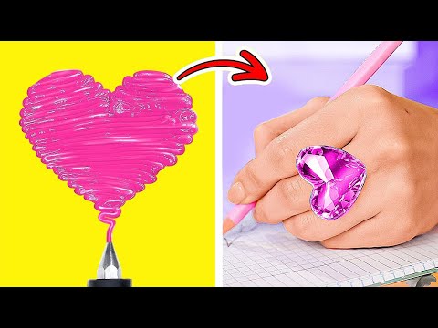 COLORFUL DIY JEWELRY || How to Make Mind-Blowing 3D Pen Creations in Minutes by 123 GO!GOLD