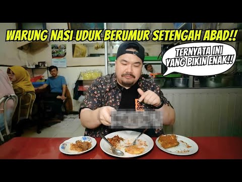 TERNYATA INI YANG BIKIN WARUNG NASI UDUK INI BERTAHAN LEBIH DARI SETENGAH ABAD!!